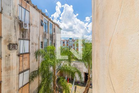 Sala-Vista de apartamento à venda com 2 quartos, 55m² em Guajuviras, Canoas