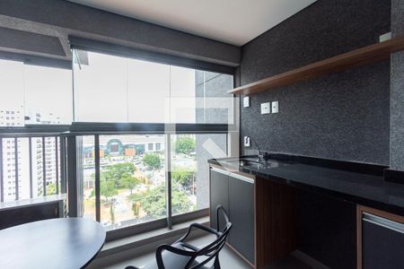 Studio para alugar com 31m², 1 quarto e 1 vagaVaranda