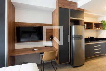 Studio de kitnet/studio para alugar com 1 quarto, 31m² em Indianópolis, São Paulo