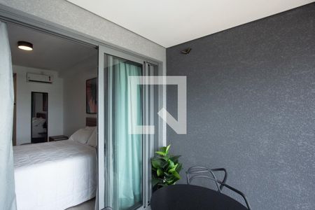 Studio para alugar com 31m², 1 quarto e 1 vagaVaranda