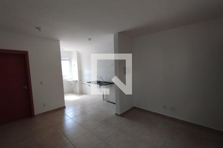 Sala de apartamento para alugar com 2 quartos, 43m² em Conjunto Residencial Jose Said Sobrinho, Ribeirão Preto