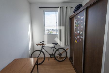Quarto 2 de apartamento para alugar com 2 quartos, 40m² em Urca (justinópolis), Ribeirão das Neves