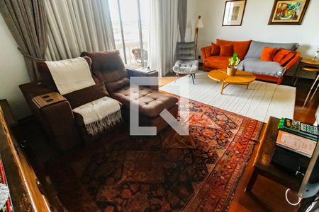Sala de TV de apartamento à venda com 3 quartos, 124m² em Jardim Leonor, São Paulo