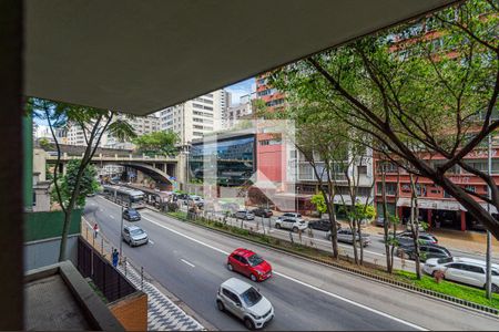 Vista de kitnet/studio para alugar com 1 quarto, 33m² em Bela Vista, São Paulo