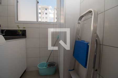 lavanderia de apartamento à venda com 2 quartos, 51m² em Vila Rosa, Novo Hamburgo