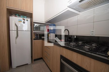 cozinha de apartamento à venda com 2 quartos, 51m² em Vila Rosa, Novo Hamburgo