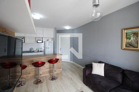 Sala  de apartamento à venda com 2 quartos, 58m² em Barra Funda, São Paulo