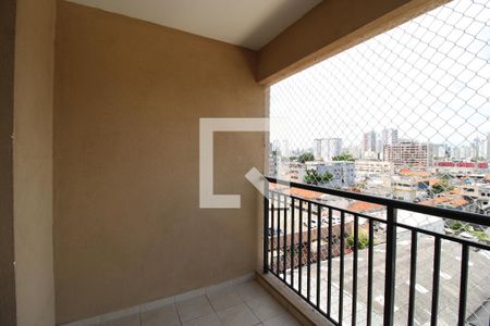 Varanda da Sala de apartamento à venda com 2 quartos, 58m² em Barra Funda, São Paulo