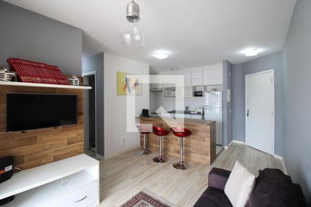 Sala  de apartamento à venda com 2 quartos, 58m² em Barra Funda, São Paulo