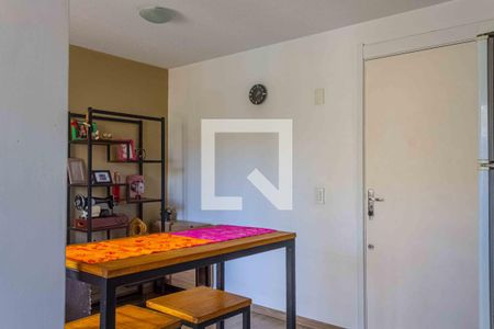 Sala vista da cozinha americana de apartamento para alugar com 2 quartos, 43m² em Sarandi, Porto Alegre