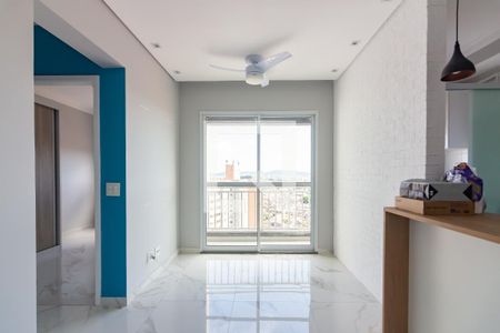 Sala  de apartamento à venda com 2 quartos, 49m² em Jaguaribe, Osasco