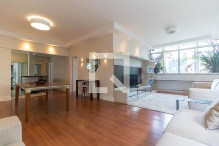 Sala de apartamento à venda com 3 quartos, 136m² em Cerqueira César, São Paulo