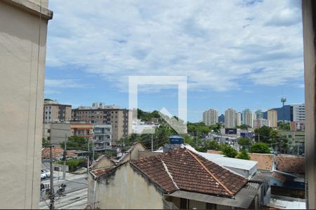 Vista da Sala de apartamento à venda com 1 quarto, 53m² em Taquara, Rio de Janeiro