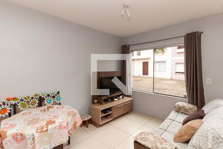 Sala de casa de condomínio à venda com 2 quartos, 61m² em Santo Afonso, Novo Hamburgo