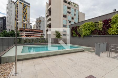 Studio para alugar com 26m², 1 quarto e sem vaga Studio para alugar com 26m², 1 quarto e sem vagaPiscina