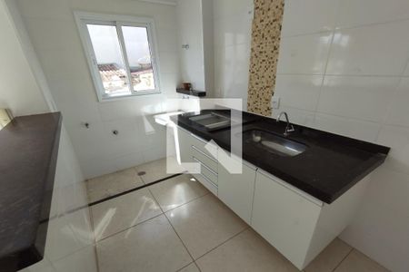 Cozinha de apartamento para alugar com 1 quarto, 37m² em Jardim Antártica, Ribeirão Preto