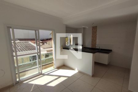 Sala de apartamento para alugar com 1 quarto, 37m² em Jardim Antártica, Ribeirão Preto