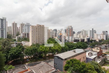 Sala - vista de apartamento para alugar com 1 quarto, 100m² em Pinheiros, São Paulo