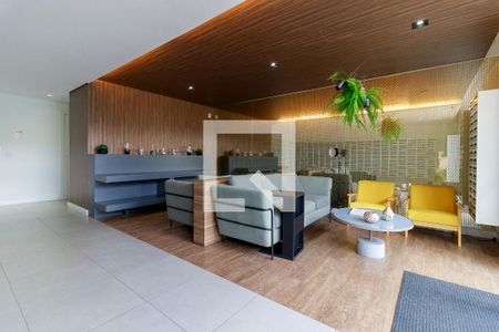 Studio para alugar com 43m², 1 quarto e 1 vagaHall Social