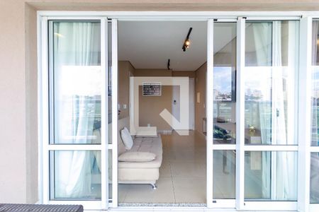 Varanda de kitnet/studio para alugar com 1 quarto, 43m² em Campo Belo, São Paulo