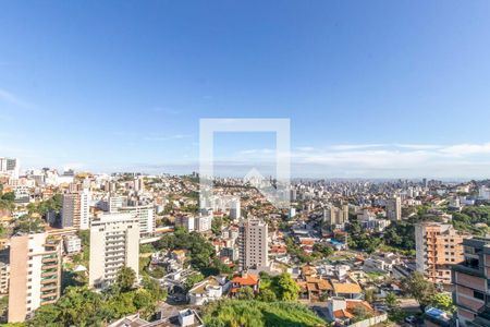 Vista da Sala de apartamento à venda com 4 quartos, 241m² em Santa Lúcia, Belo Horizonte