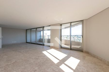 Sala de apartamento à venda com 4 quartos, 241m² em Santa Lúcia, Belo Horizonte