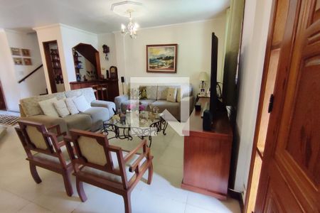 Sala de casa de condomínio à venda com 3 quartos, 282m² em Taquara, Rio de Janeiro