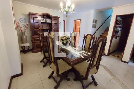 Sala de Jantar de casa de condomínio à venda com 3 quartos, 282m² em Taquara, Rio de Janeiro
