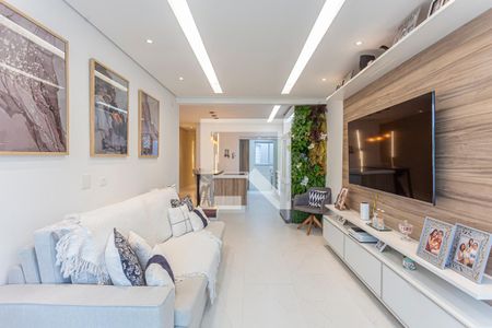 Sala de apartamento à venda com 3 quartos, 224m² em Jardim Bela Vista, Santo André