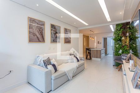 Sala de apartamento à venda com 3 quartos, 224m² em Jardim Bela Vista, Santo André