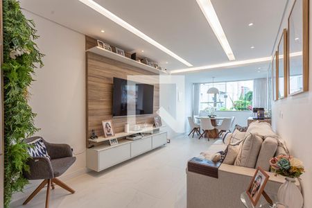 Sala de apartamento à venda com 3 quartos, 224m² em Jardim Bela Vista, Santo André