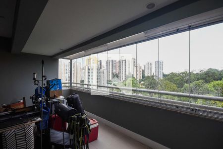 Varanda de apartamento à venda com 3 quartos, 300m² em Paraíso do Morumbi, São Paulo