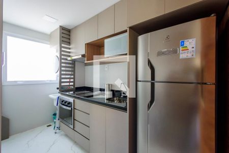 Apartamento à venda com 40m², 1 quarto e 1 vaga Apartamento à venda com 40m², 1 quarto e 1 vagaCozinha e Área de Serviço