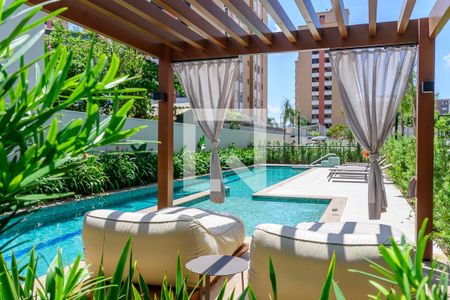 Apartamento à venda com 40m², 1 quarto e 1 vaga Apartamento à venda com 40m², 1 quarto e 1 vagaÁrea comum - Piscina