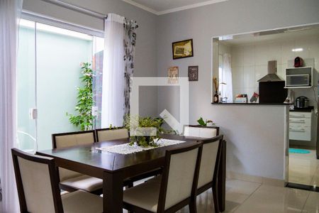 Sala de Jantar de casa à venda com 3 quartos, 170m² em Parque Erasmo Assunção, Santo André