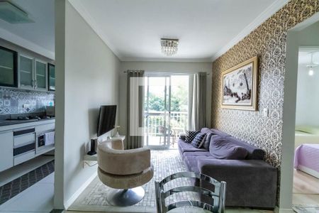 Sala de apartamento para alugar com 2 quartos, 60m² em Vila Normandia, São Bernardo do Campo