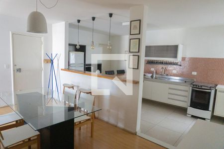 Sala / Cozinha de apartamento para alugar com 3 quartos, 130m² em Bela Vista, São Paulo
