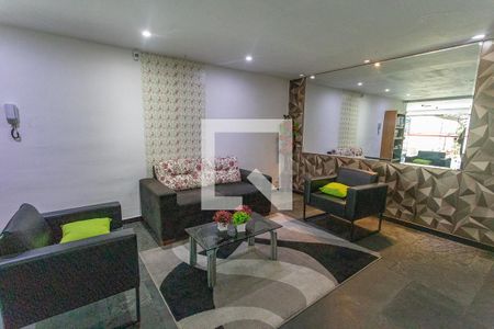 Apartamento à venda com 31m², 1 quarto e 1 vaga Apartamento à venda com 31m², 1 quarto e 1 vagaHall social