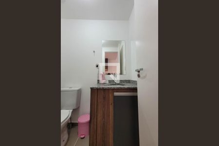 Banheiro de kitnet/studio para alugar com 1 quarto, 28m² em Vila Mariana, São Paulo
