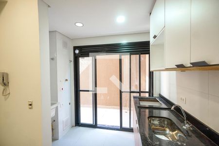 Cozinha de apartamento para alugar com 1 quarto, 39m² em Vila Zilda, São Paulo