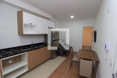 Sala/Cozinha de apartamento para alugar com 1 quarto, 32m² em Vila Zilda, São Paulo