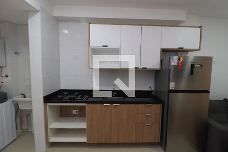 Sala/Cozinha de apartamento para alugar com 1 quarto, 32m² em Vila Zilda, São Paulo