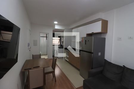 Sala/Cozinha de apartamento para alugar com 1 quarto, 32m² em Vila Zilda, São Paulo