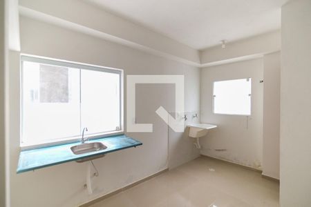 Studio para alugar com 43m², 1 quarto e sem vaga Studio para alugar com 43m², 1 quarto e sem vagaCozinha e Área de Serviço