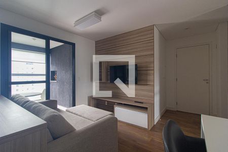 Sala de apartamento para alugar com 1 quarto, 45m² em Campina do Siqueira, Curitiba