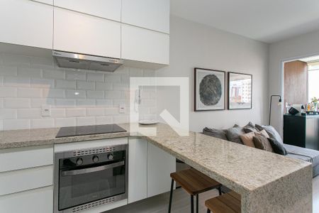 Studio para alugar com 36m², 1 quarto e 1 vaga Studio para alugar com 36m², 1 quarto e 1 vagaCozinha