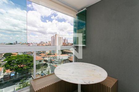 Varanda de kitnet/studio para alugar com 1 quarto, 36m² em Vila Esperança, São Paulo