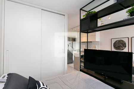 Studio para alugar com 36m², 1 quarto e 1 vaga Studio para alugar com 36m², 1 quarto e 1 vagaQuarto