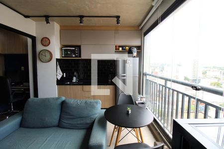Studio à venda com 30m², 1 quarto e 1 vagaVaranda - Cozinha