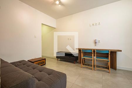 Sala/Cozinha de apartamento para alugar com 1 quarto, 51m² em Pinheiros, São Paulo